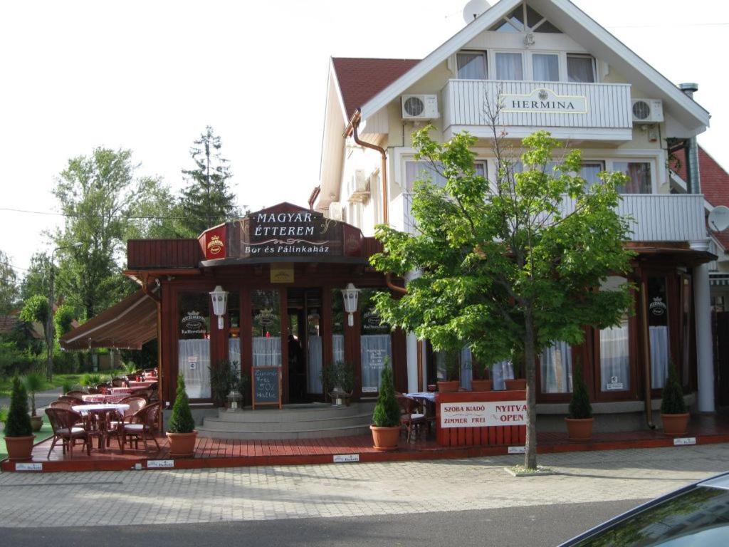Hermina Panzio Siófok Exterior foto